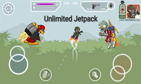 unlimited mini militia mod by sahad ikr